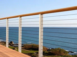 T316 Stainless Steel Cable 3.18mm 7x7 Steel Wire Rope 152.4m Cable Railing V952-FHGSSFH31618GCIQIV0