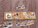 Large Vintage PU Leather Photo Album Photos Pocket Album Family Album Gift V1294-YM0901-181019QM07-1