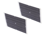 2Pcs Portable 25W Solar Panel Board 20V 60A Solar Charge Controller for Camping Emergency V1294-YM0901-3114210080711
