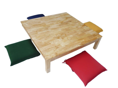 Square Low table and 4 cushions V59-18355