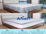 harmtty Bed Sheet Holder Elastic Non-slip Time Saving Fully-encased Design Sheet Fixing 360 Degree V1189-WXFWAL-20260319-00418