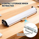 5 Line Retractable Clothesline 10m Heavy Duty Wall-Mounted Iron Clothes Dryer Outdoor Indoor Drying V985-RETRACTABLECLOTHESLINE