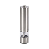 Electric Salt Grinder - Adjustable Automatic Spice Mill with Stainless Steel Body, Battery Operated V1366-AZ2-W-16558