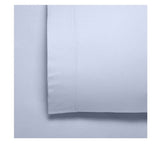 Bianca Fletcher Flannelette Cotton Sheet Set Steel Blue Double V442-BCA-SHEETS-FLETCHER-STEELBLUE-DS