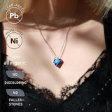 Infinity Love Heart Necklace, Birthstone Necklace for Women, Jewelry for Women with Healing V1164-325786