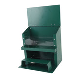 Metal Squirrel Feeder with Transparent Acrylic Plate Pet Picnic Table Assembled Feeding Box for V1294-YM0901-3111240328011