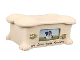 Pet Memorial Urns for Dog Ashes Pet Urns Box Dog Ashes Keepsake Box Dog Urn With 2 Paws Photo V1294-YM0710-3117230328711