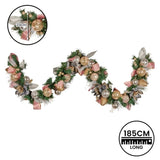 Christabelle Premium 1.8m Christmas Garland Jewelled Baubles & Berries Tree Decoration Ornament 112_GUE525