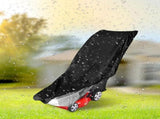 Lawn Mower Cover, Heavy Duty 210D Oxford Cloth Fabric, Universal Fit Push Mower Cover, Protects V1192-AZ-W-21991
