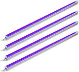 UV LED Blacklight Bar, 22W 4ft, T5 Integrated Bulb, Black Light Fixture for Blacklight Poster, V1258-DP02-C-852