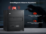 3.6 Cubic Feet Drop Safe, Large Capacity Front Drop Slot Safe Box with Digital Keypad, Heavy Duty 3 V952-TDSBXJ1378131EP8M001V9