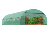 Walk-in Tunnel Greenhouse, 19.4x9.7x6.5 ft Hoop House Greenhouse Tunnel, Plant Hot House with V952-SDXWS20X10X7U1NJ3V0