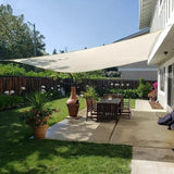 1 Pack Waterproof UV Protective Sun Sail for Garden Terrace Pool and Camping, 2x3M, Beige V1188-MS-325-0998