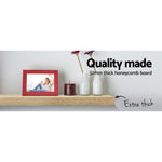 Artiss Floating Wall Shelf Set of 3 Oak FURNI-WALL-SHELF-WD