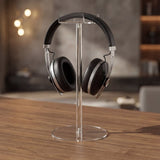 2PCS Desktop Headphone Holder Sturdy Impact Resistant Desktop Vertical Hanging for Music Gaming V1366-AZ2-W-14986