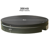 Christabelle 80cm 200kg Commercial Electric Shop Display Rotating Turntable Platform with Power 112_BKL104