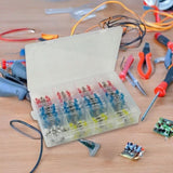 250PCS Waterproof Solder Seal Sleeve Heat Shrink Butt Wire Connectors Terminals V63-836721