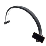 LED Desk Half Moon Light Black 3 Color Modes 10 Brightness Levels 28 Inch Professional Nail Desk V1294-YM0901-3119250063311