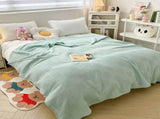 Soft Warm - Pure Cotton Lightweight Bedding Breathable & Big Size 200*230cm Cozy Cotton V1189-LWWAL-20260401-05702