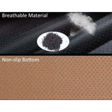 Universal Front Car Seat Cover Super Breathable Bamboo Charcoal Pu Leather,20.8 20.1'' V1188-MS-227-0020