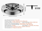 4-Jaw Lathe Chuck, 10 in Clamping Range with T-key V952-SZKP10YC4GKZ7LKI4V0