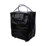 Foldable Rolling Tote Bag Bag Large Rolling Shopping Bag Foldable Wheeled Tote Heavy Duty Wheels V1369-AZ3-W-16146