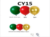 Christmas Balloon 2-Pack Combo Latex & Foil Holiday Decor Arch & Tree Sets for 2025 Christmas V1132-SDLW8-CY015-032