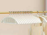 Premium Velvet Hangers, Heavyduty- Non Slip No Shoulder Bump Suit Hanger - Chrome Hooks,Space Saving V1189-LWWAL-20260401-06909