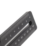 Table Saw Jig Guide 3 Pulleys Aluminum Alloy High Accuracy Fast U Slot Thin Rip Table Saw Jig for V1294-YM0901-3114250043511