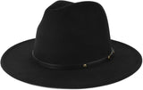 2XL/XL/L Felt Fedora Hats,M/S/XS Wide Brim Dress Hat,Plus Size Warm Panama Hat,Large Brim Jazz Hat V1188-WTJ-SJH-1310
