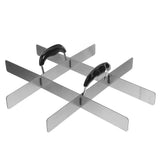 Stainless Steel Cake Divider for Even Slices Baking Guide Brownie Pie Cutting Tool V1370-AZ4-14798