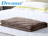 DreamZ Weighted Blanket Heavy Gravity Mink 9KGS BK1008-9KGS-MK_NZ