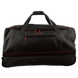 Pierre Cardin Trolley Bag Large Soft Travel Luggage Wheeled Duffle 82cm - Black V563-PC3767-BLACK