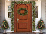 Christmas Garland Decorations Xmas Holiday Indoor Indoor Home Mantle Fireplace V1370-AZ4-09518