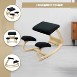Kneeling Office Chair Ergonomic Rocking Posture Improving Stool V63-835291