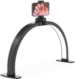 Desk Lamp - Manicure Lamp - Nail Technician Desk Lamp - Half-Moon Lamp - Large LED Tech Table Lamp V1188-MS-313-0348