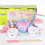 Kids Wooden Kitchen Tea Set Pretend Play V510-FUN014