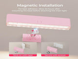 Wireless Vanity Lights for Mirror Set of 2-4000mAh Rechargeable Stick On Makeup Light with CCT Modes V1171-CB-COM001680-2