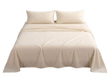 Giselle Double Sheet Set 150 GSM Anti-pilling Micro Flannel, Fast Drying Lightweight 4 Piece, 40CM SHEETSETS-FLA-CW-D