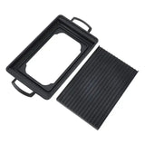 Mini Aluminium Alloy Charcoal Grill Pan with Fast Even Heating for Home Cooking, Camping and V1189-LC-HW-00382