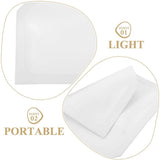 2-Pack Portable White Baseball Pitcher Markers for Precision Skill and Accuracy Training Practice V1192-AZ-W-31510