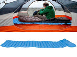 Inflatable Sleeping Pad Mat Portable Air Bed for Outdoor Camping Hiking Travel BeachPeacock Blue V1294-YM0718-3117200188011