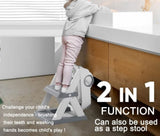Potty Training Seat Ladder, Kids Boys Girls, Grey V178-28091