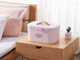 Family Medication Box Portable First Aid Box Organizer with Easy to Open Buckle Snap V1294-YM0717-10140142
