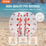 VEVOR Inflatable Bumper Ball 1-Pack, 4FT/1.2M Body Sumo Zorb Balls for Teen & Adult, 0.8mm Thick PVC V952-QSNKCQPPQZJ4JM7NZV0
