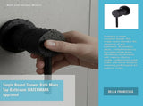 Single Round Shower Bath Mixer Tap Bathroom WATERMARK Approved V63-847931