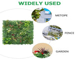 Artificial Living Wall Panel Green Decorative Simulated Plant Wall Decor for Indoor and Outdoor V1369-AZ3-W-15768