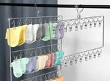 Stainless Steel Sock Drying Rack for Towels Cloth Diapers Bras Baby Clothes Underwear Hat Gloves 2 V1294-YM0703-3117230007411