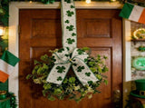 Artificial Faux Leaf Garland, Green Plastic Vine Garland, 21.65x9.84in, Reusable Party Decor, V1369-AZ3-W-12218