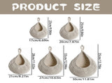 Woven Breads Baskets, Oval Small Fruit Baskets, Stackable Plastic Wicker Baskets for Serving V1189-LWWAL-20260401-06781